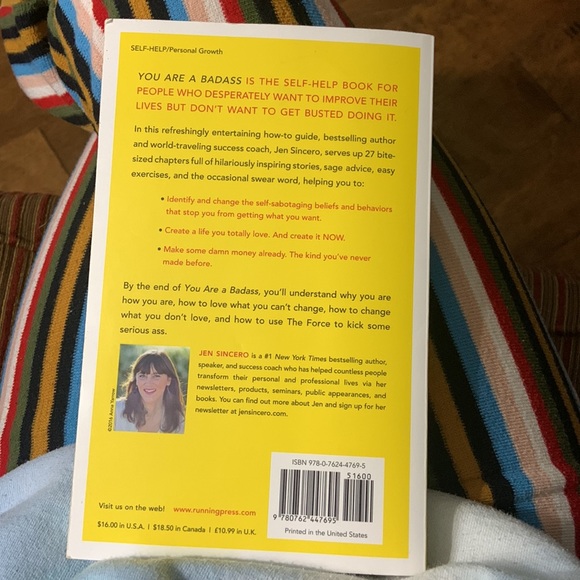 You are a Badass by Jen Sincero 💛 - Picture 2 of 3